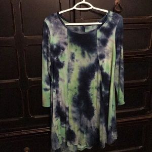 Tie Dye tunic dress